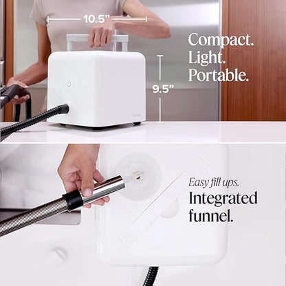 Dupray Neat Steam Cleaner with 40-Piece Accessory Kit, Powerful, chemical-free cleaning for floors, cars, tiles, grout, and more. *Kills 99.9% of Bacteria and Viruses