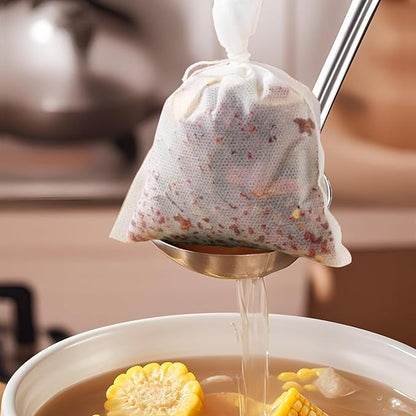 PINGEUI 300 PCS Cold Brew Bags, Coffee Filter Bags with Drawstring, White Fine Mesh Brewing Bags for Coffee, Tea