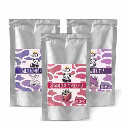 Panda Products Premium Taro Powder – 17.64 oz | Creamy & Nutty Flavor for Bubble Tea, Smoothies, Milkshakes, Slushes & Desserts