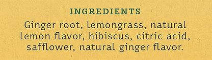 Stash Tea Lemon Ginger Herbal Tea, 6 Boxes of 30 Tea Bags Each (180 Tea Bags Total)