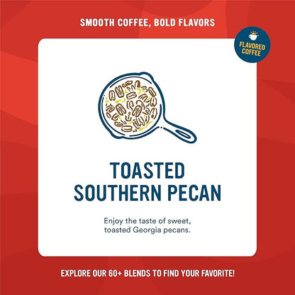 Cameron's Coffee Single Serve Pods, Flavored, Toasted Southern Pecan, 96 Count