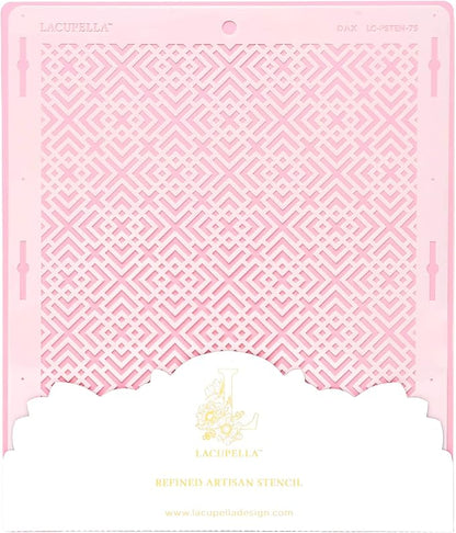 Cake Decorating Stencil for Tall Buttercream Cake, Royal Icing, Ganache, Paint, Airbrush (DAX)