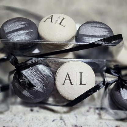 100PCS Clear Macaron Boxes for 2, Chocolate Covered Orec Boxes Favor Boxes Treat Boxes Pastry Boxes for Christmas Party Birthday Wedding(4.17" x 2.17" x 1.38")
