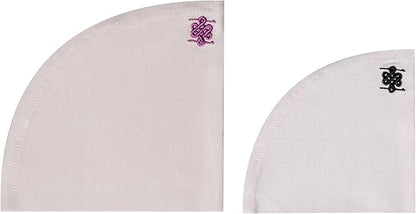 (3-PACK) ATHIA coffee filter for Chemex, Hario V60, 100% cotton Reusable Cone Shape Cloth Filter, 3-pack for 1-4 Cup Pour-over Drippers, Eco-friendly Alternative to Paper Filters