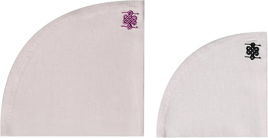 (3-PACK) ATHIA coffee filter for Hario V60 size01, 100% Cotton Reusable Cone Shape Cloth Filter, 3-pack for 1-2 Cup Small Pour-over Drippers, Eco-friendly Alternative to Paper Filters