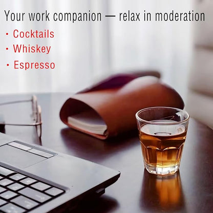 Shot Glasses Set 50ML/1.5oz.Small Espresso and LiquorGlasses for Whiskey TequilaVodka, Thick Glass Cups forPotter Style Cocktails Bar Party（2 Piece ）