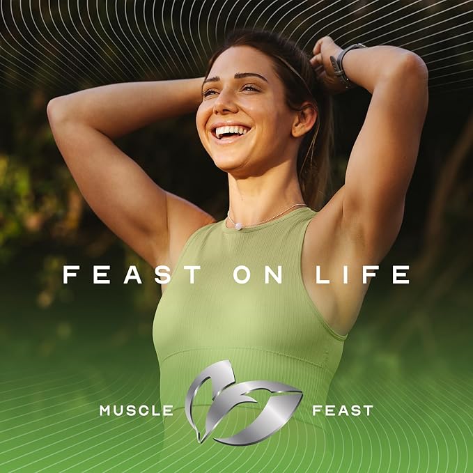 Muscle Feast 100% Grass Fed Whey Protein Powder, All Natural Hormone Free Paure Raised Whey Protein Powder for Women & Men- Whey Concentrate, Isolate & Hydrolyzed Protein Powder Blend - Chocolate, 2lb