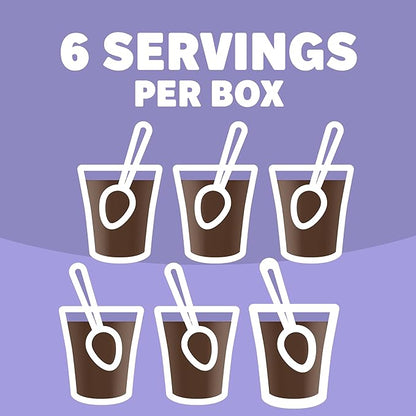 Jell-O Chocolate Instant Pudding & Pie Filling Mix, 5.9 oz Box, As Seen on TikTok