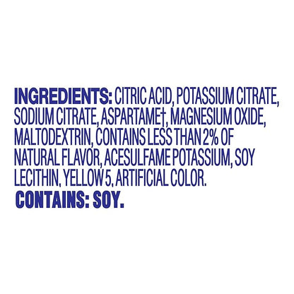 Crystal Light Lemonade Naturally Flavored Powdered Drink Mix, 120 ct Pack, 12 Boxes of 10 On-the-Go-Packets