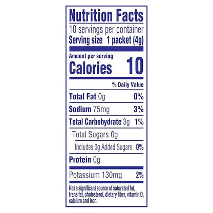 Crystal Light Lemonade Naturally Flavored Powdered Drink Mix, 120 ct Pack, 12 Boxes of 10 On-the-Go-Packets