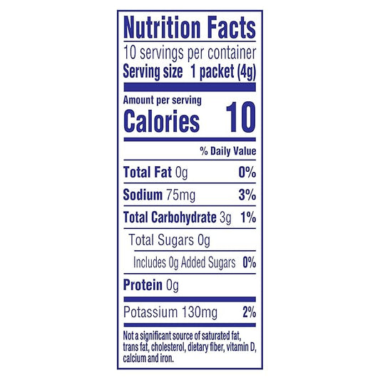 Crystal Light Lemonade Naturally Flavored Powdered Drink Mix, 120 ct Pack, 12 Boxes of 10 On-the-Go-Packets