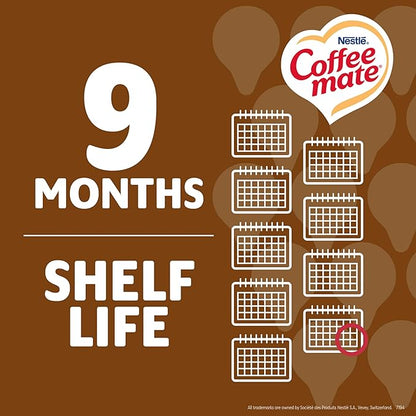 Nestle Coffee mate Coffee Creamer, Snickers, Liquid Creamer Singles, Non Dairy, No Refrigeration, 0.375 fl oz Tubs (Pack of 200)