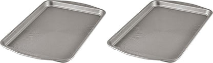 Circulon Nonstick Bakeware, Nonstick Cookie Sheet/Baking Sheet - 11 Inch x 17 Inch, Dark Gray (Pack of 2)