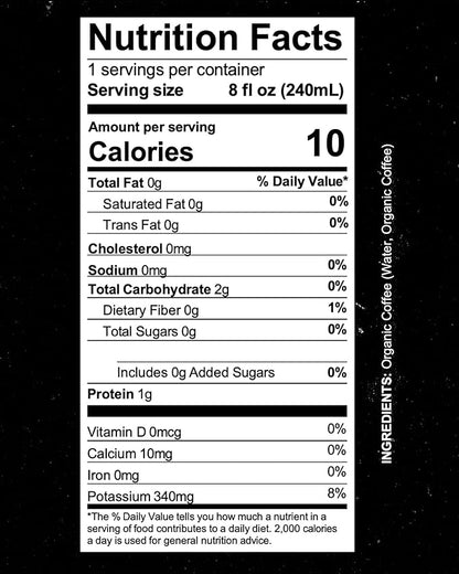 Jolene Coffee – Black Cold Brew | 8oz Cans | Smooth, Bold, Dairy-Free, Gluten-Free, Non-GMO (24 Cans, Black Cold Brew)