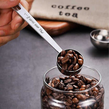 Coffee Brush,2pcs Espresso Brush+Coffee Scoop,Coffee Cleaning Brush,Coffee Grinder Brush Coffee Filter Cleaning Brush,Suitable for Espresso Machine with Grinder for Home,Espresso Machine Cleaning Set