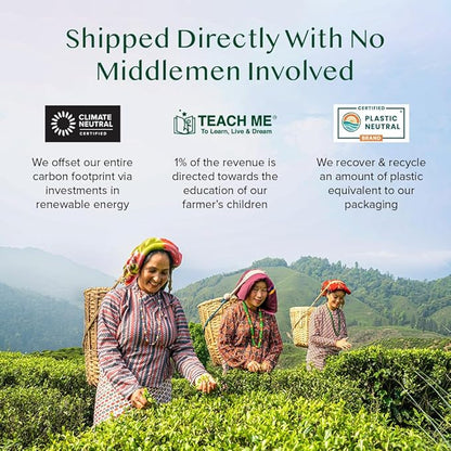 VAHDAM Nilgiri Breakfast Black Tea (150+ Cups/12oz) - Robust & Flavory Loose Leaf Tea | Single Origin, Vacuum Sealed Pack