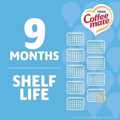 Nestle Coffee mate Coffee Creamer, French Vanilla, Liquid Creamer Singles, Non Dairy, No Refrigeration, 0.375 fl oz Tubs (Pack of 200)