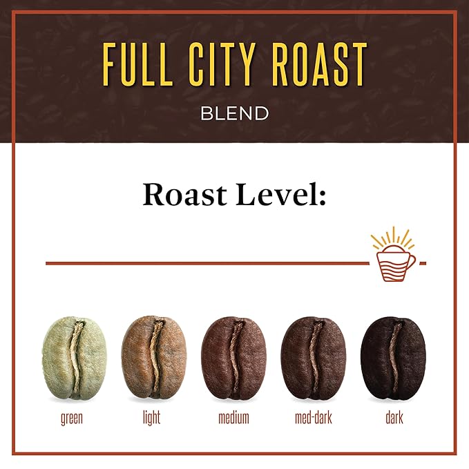 San Diego Coffee Full City Roast, Dark Roast, Whole Bean Coffee, 5-Pound Bag Café en grano tostado