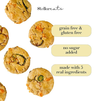Stellar Eats Grain-Free Biscuit & Scone Baking Mix | Gluten-Free, Dairy-Free, Plant-Based, Paleo-Friendly | Buttery & Decadent Flavor | Almond Flour-Based | Non-GMO Project Verified, Kosher | 10.4 oz | 1 Pack