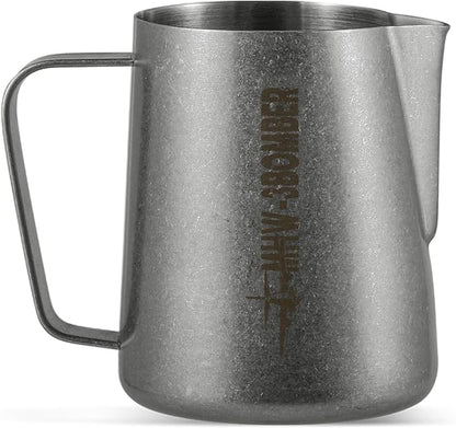 MHW-3BOMBER Milk Frothing Pitcher, 20oz/600ml Frother Cup for Barista, SUS304 Stainless Steel Espresso Steaming Pitcher for Coffee/Latte Art, P3015SS-OS