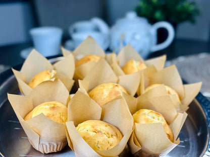 Molibake Vanilla Muffin Mix - Pack of 1 – Premium Vanilla Muffin Baking Mix for Home Oven and Muffins Maker – 14 oz – All-Natural Easy-to-Use Mix for Fluffy, Bakery-Style Homemade Muffins
