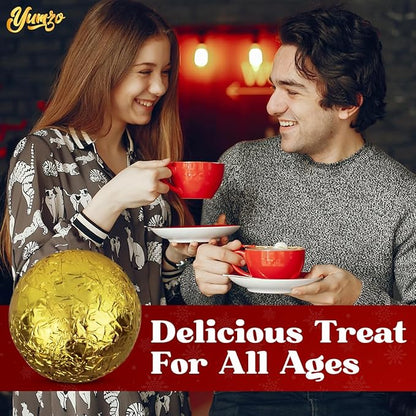 Chocolate Bombs - 3 Pack - Chocolate Bomb Filled with Mini Marshmallows and Cocoa Powder - Makes Large Hot Cocoa Bombs - Fun Party Favor.