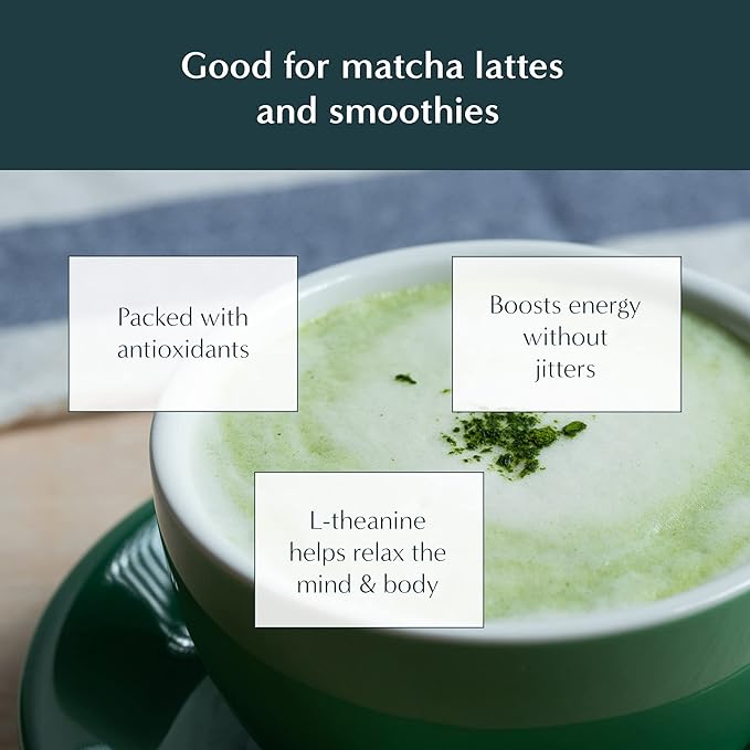 Naoki Matcha Organic All Purpose Blend - Authentic Japanese Culinary Grade Matcha Green Tea Powder from Japan (40g / 1.4oz)