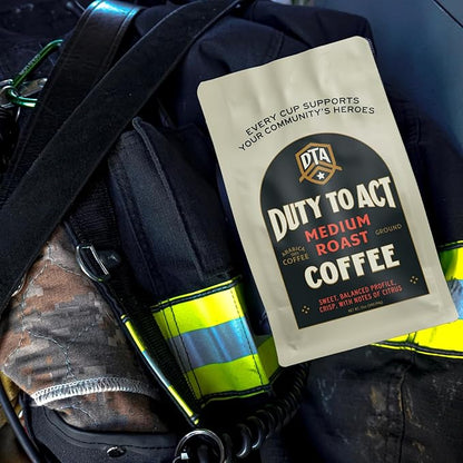 Duty to Act Medium Roast Ground Coffee, 2 lbs (Pack of 3)