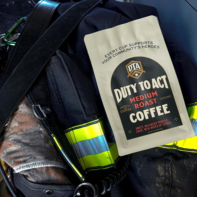Duty to Act Dark Roast Ground Coffee, 2 lbs (Pack of 3)