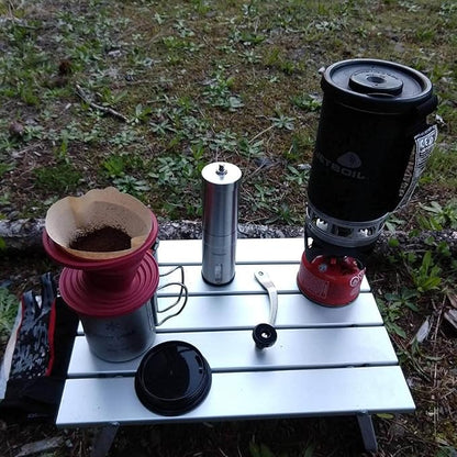 Collapsible Silicone Coffee Dripper, Reusable Coffee Filter Cone for Home, Office, Backpacking, Hiking, Camping and Outdoor Survival