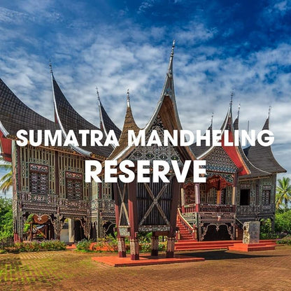 Sumatra Mandheling Reserve Coffee, Dark Roasted, USDA Organic, Whole Bean, Fair Trade, Kosher, 5 lbs