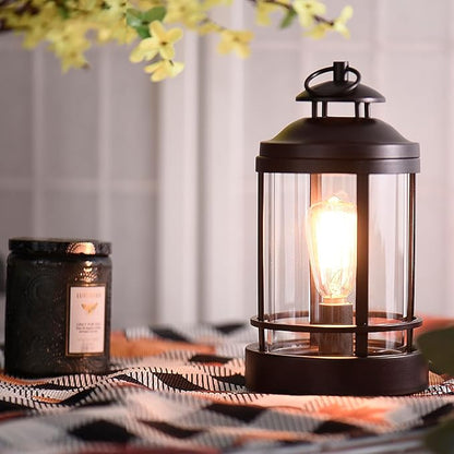 Electric Wax Warmer - Metal Wax Melting for Scented Wax, Edison Light Bulb Candle Wax Burner, for Home Decoration Office Wax Melting Melter, Gift (Retro, Castle)