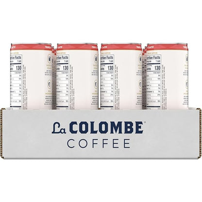 La Colombe Coffee, Triple Draft Latte, 11 fl oz Cans (Pack of 12), Coffeehouse Quality Cold Brew, Specialty Grade Coffee Beans, Ready-to-Drink On-the-Go