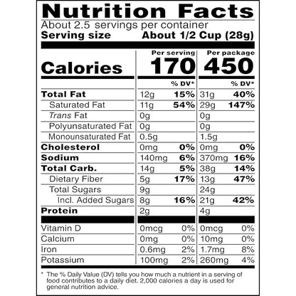 Bare Baked Crunchy, Toasted Coconut, 2.7 Ounce (Pack of 6)