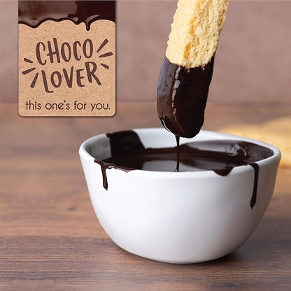 Barnetts Christmas Holiday Thanksgiving 12 Chocolate Biscotti Gift Box, Gourmet Cookie Gifts Basket for Him and Her Food Delivery, Fancy Cookies Spring Candy Treats Baskets Ideas for Dad, Husband, Father, Brother, Son, Father, Grandmother, Mother, Grandma