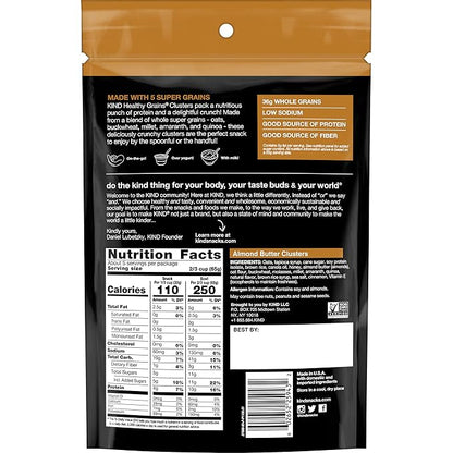 KIND Almond Butter Clusters, 11 Oz (Pack of 4)