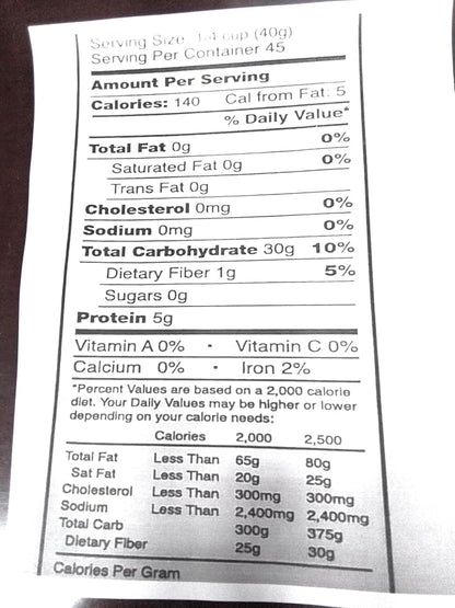 His Saving Grains Whole Cell Crushed Wheat, 5 lb, Natural Wheat Flour Alternative, No Synthetics, USA Grown