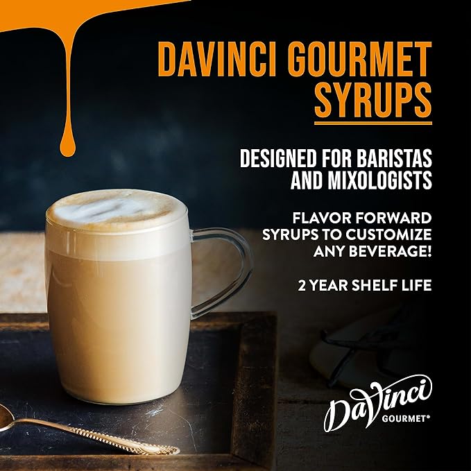 DaVinci Gourmet Classic Pumpkin Pie Syrup, 25.4 Fluid Ounces (Pack of 4)
