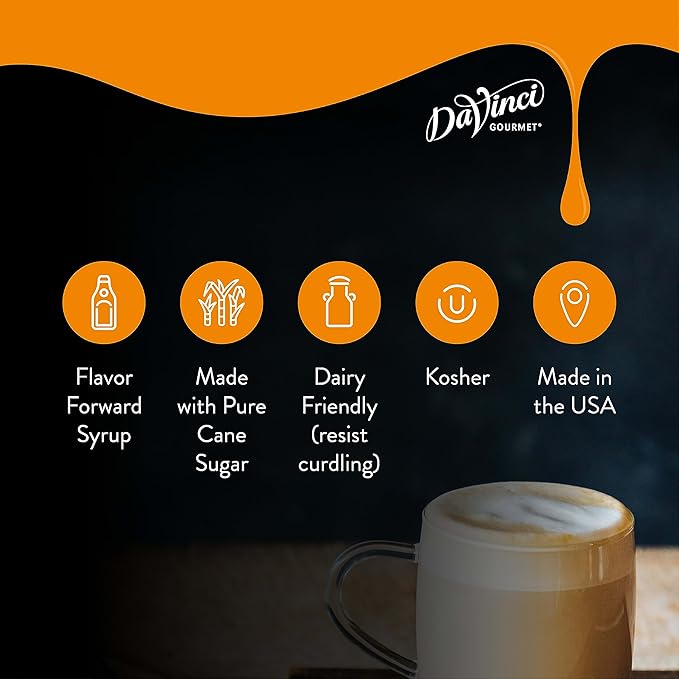 DaVinci Gourmet Classic Syrup, Fruit Variety Pack - Blueberry, Pineapple, Cherry, Coconut (Pack of 4)