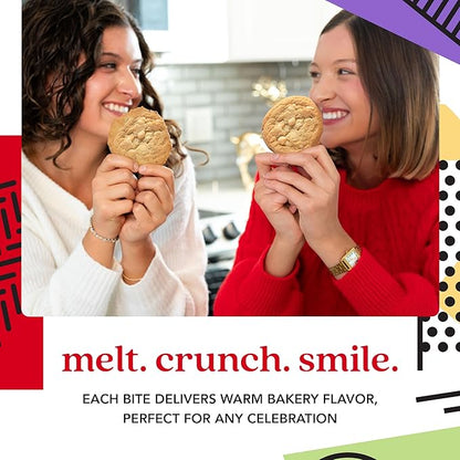 David's Cookies Freshly Baked Cookies - Delicious Handmade Soft Variety - Exquisite Gourmet Gift for Friends & Family on Special Occasions - Macadamia Nut 1lb
