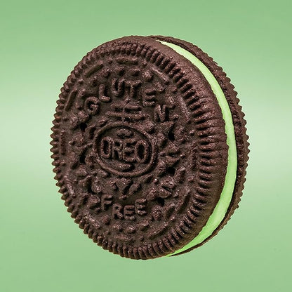 OREO Gluten Free Mint Creme Chocolate Sandwich Cookies, Gluten Free Cookies, 12 - 12.47 oz Packs