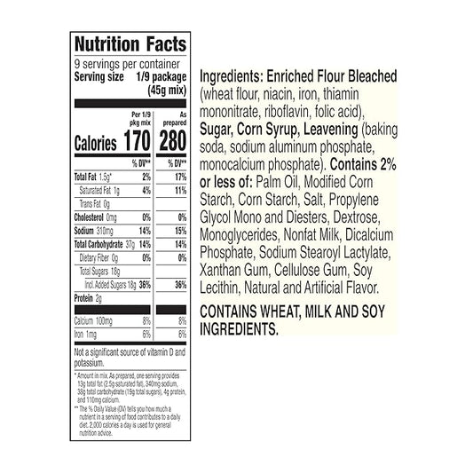 Betty Crocker Favorites Super Moist White Cake Mix, Holiday Baking, 14.25 oz