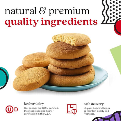 David's Cookies Gluten-Free Snickerdoodle Cookies 9-pack - Gourmet Cookies with No Added Preservatives - Fresh Bakery Dessert - Toddler and Kids Snacks for School