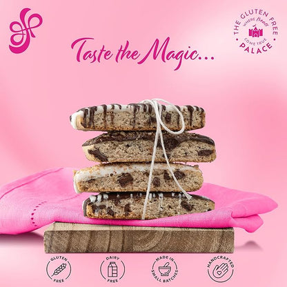 Gluten Free Palace Biscotti Cookies Gift Basket – Gluten Free Chocolate Cookies – Assorted Biscotti Chocolate Gift Box for Family, Sympathy, Men & Women