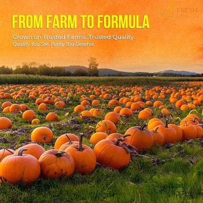 FreshDrinkUS, Premium 90 Pumpkin Seed Oil Gummies For Hair Growth, Youthful Skin, 4000mg Per Serving with Zinc & Vitamin C – Plant-Based, Non-GMO, Sugar/Gluten-Free, Men’s & Women’s Wellness Gummies