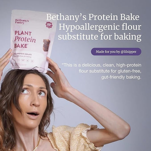 Nuzest Bethany’s Pantry Plant Protein Bake Powder Flour Substitute for Baking 8.8 oz / 250 g