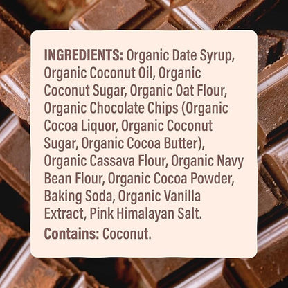 Skout Organic Double Chocolate Soft Baked Cookie (3 Pack) | Soft Baked Cookies | Plant-Based | Vegan | Gluten, Dairy, & Soy Free