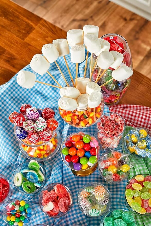 Sarah's Candy Factory 13 Oz Dehydrated Peppermint Marshmallow Bits in Reusable Jar