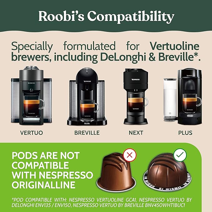 Nespresso Compatible Vertuo Cleaning & Descaling Kit. Includes 1 Bottle of Descaling Solution, 6 Cleaning Tablets and 1 Reusable Pod. Carbon Neutral Vertuoline Maintenance Kit. 6 Month Supply.