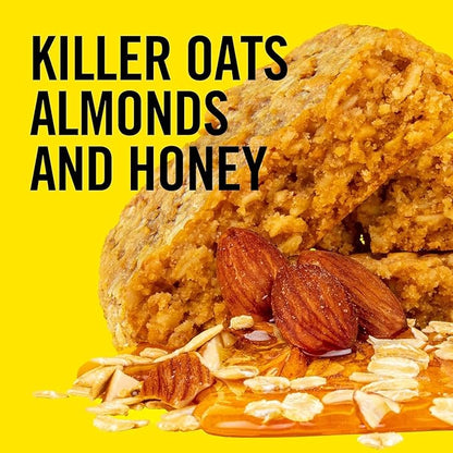 Dave's Killer Bread Organic Snack Bars, Variety Pack (1 Trail Mix Crumble, 1 Oat-Rageous Honey Almond) Pack of 2